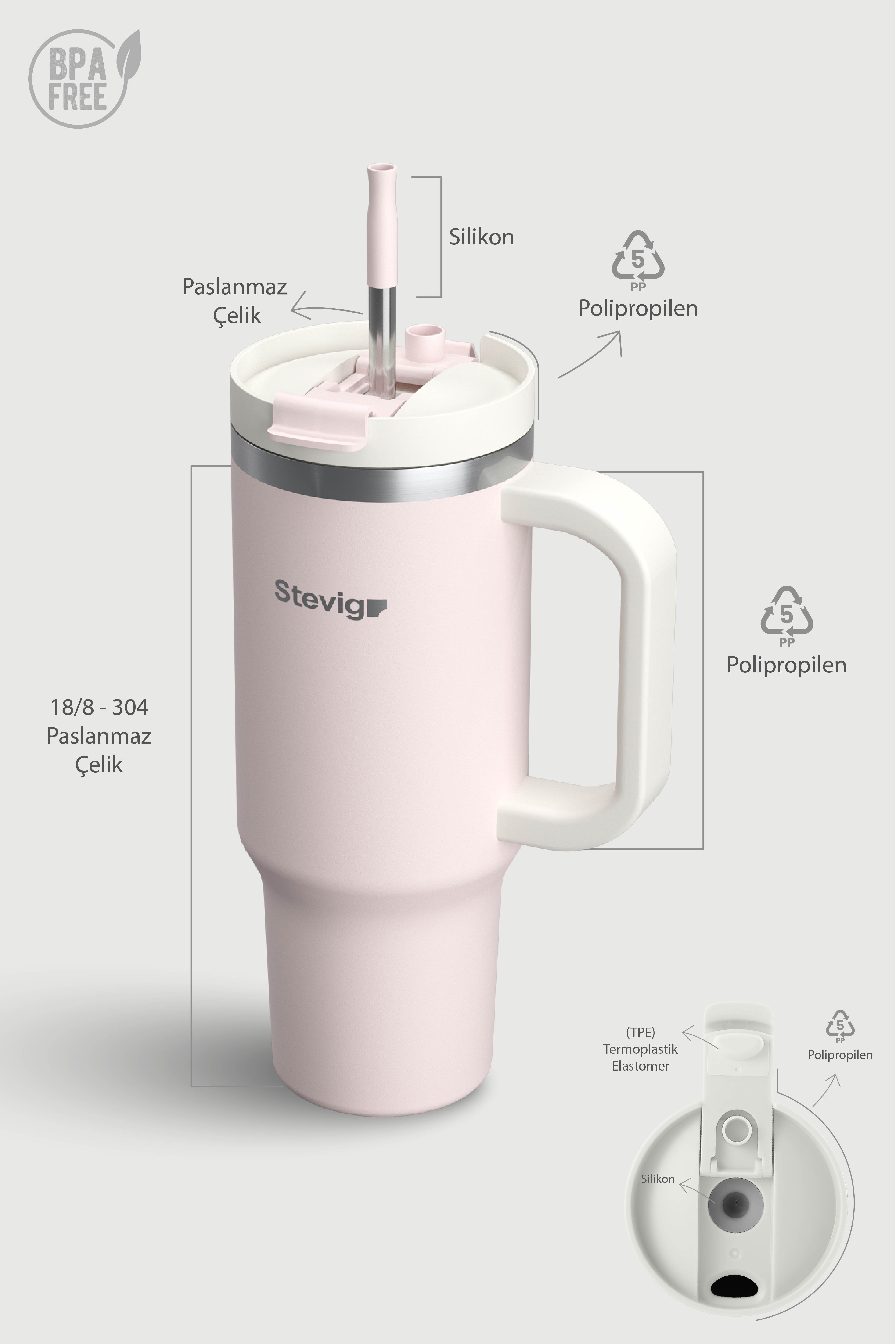 2 MOODS | Petal Pink | 900 ML