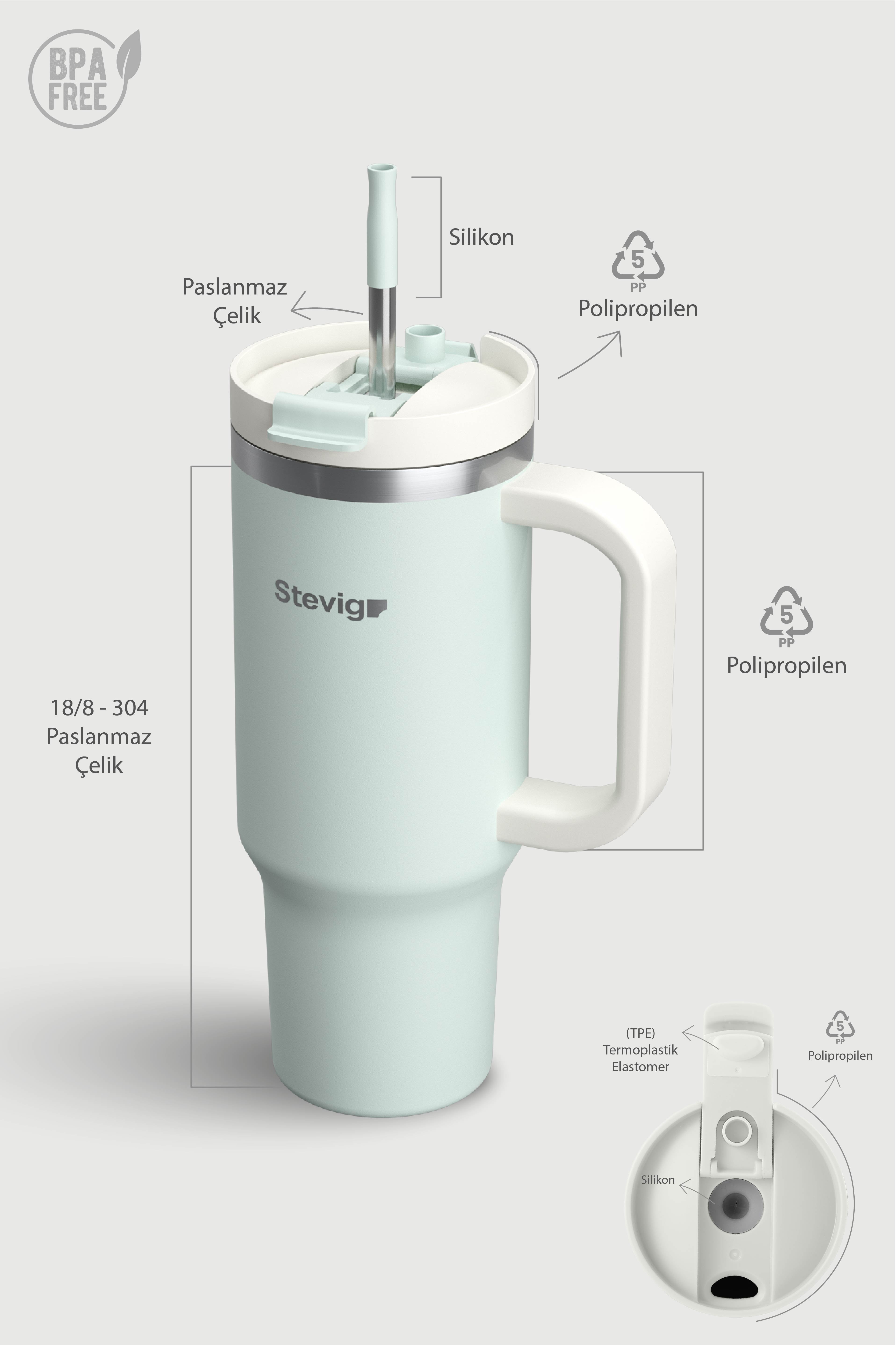 2 MOODS | Sprout Green | 900 ML
