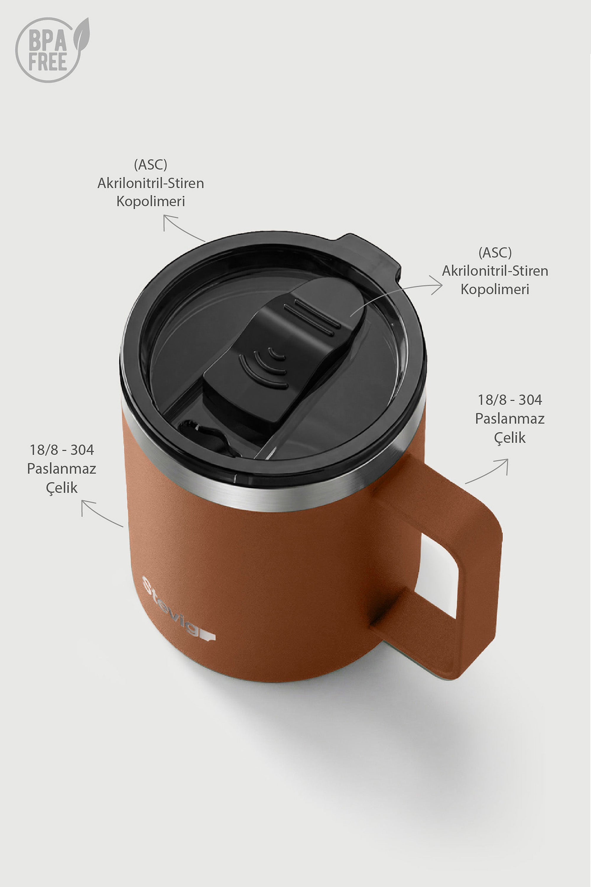 1 CAP DAILG MUG | Autumn Leaf | 350 ML