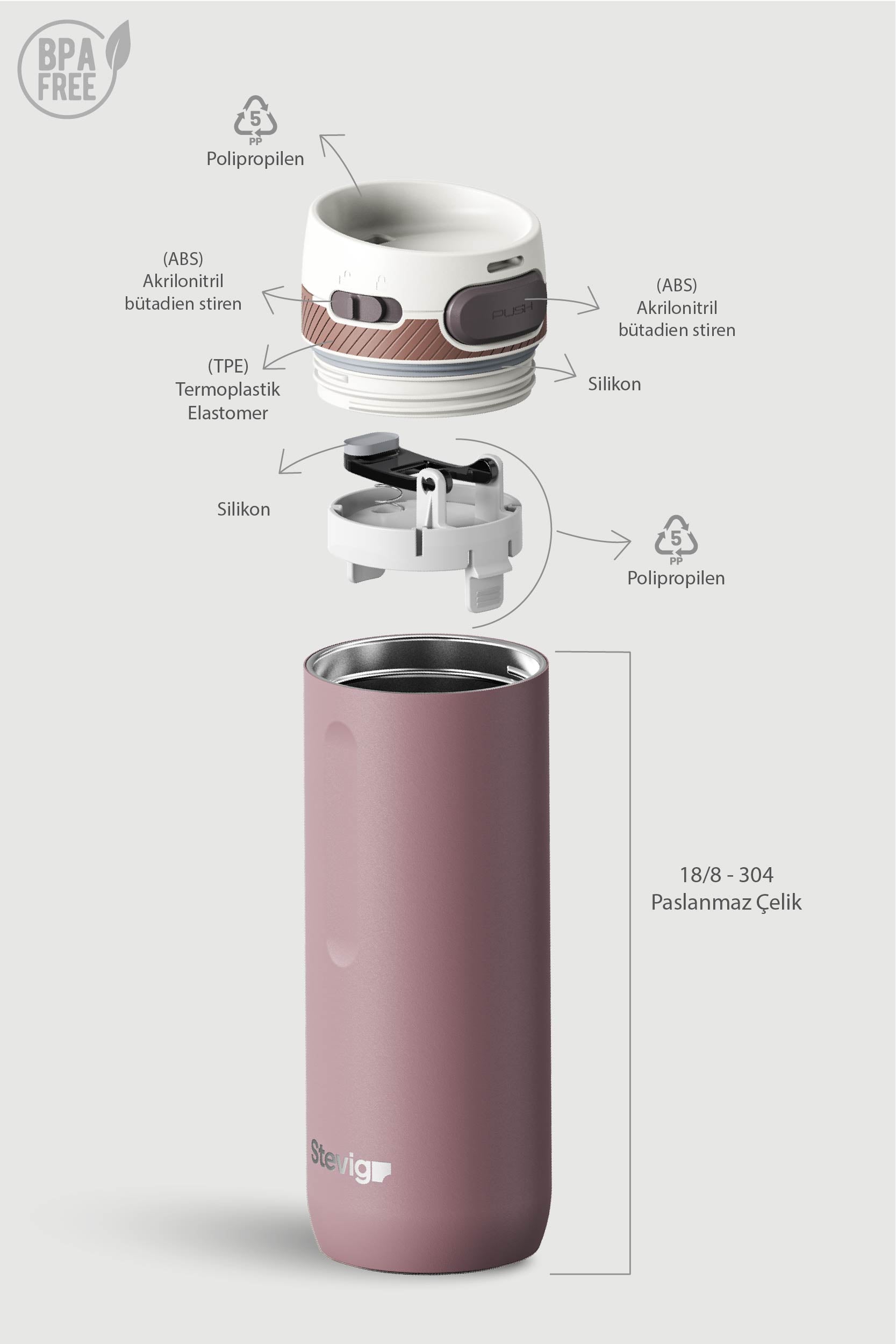 4 ACTION | Twilight Mauve | 500 ML