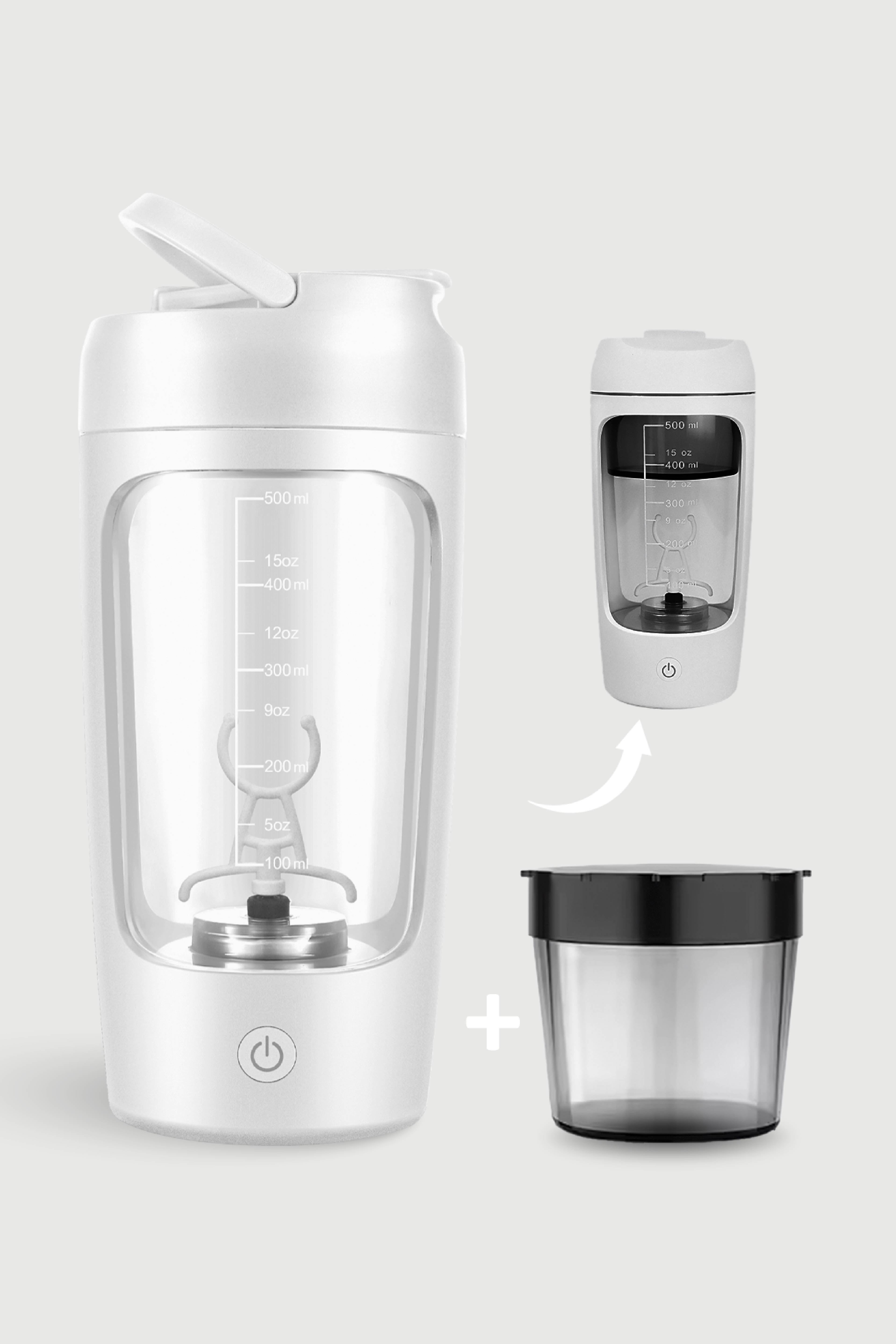 4 GYM SHAKER | White | 650 ML