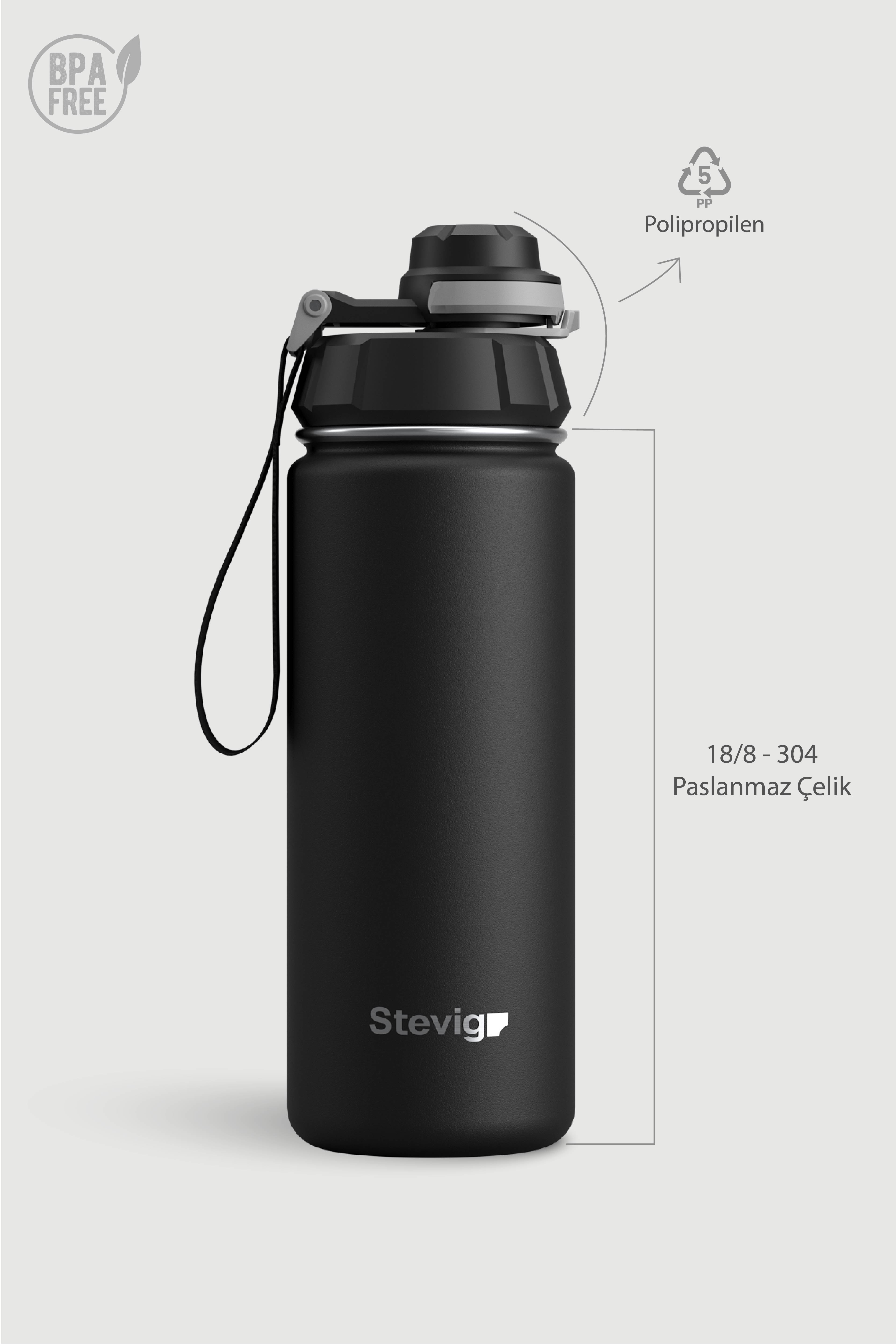 1 HAND | Black | 500 ML