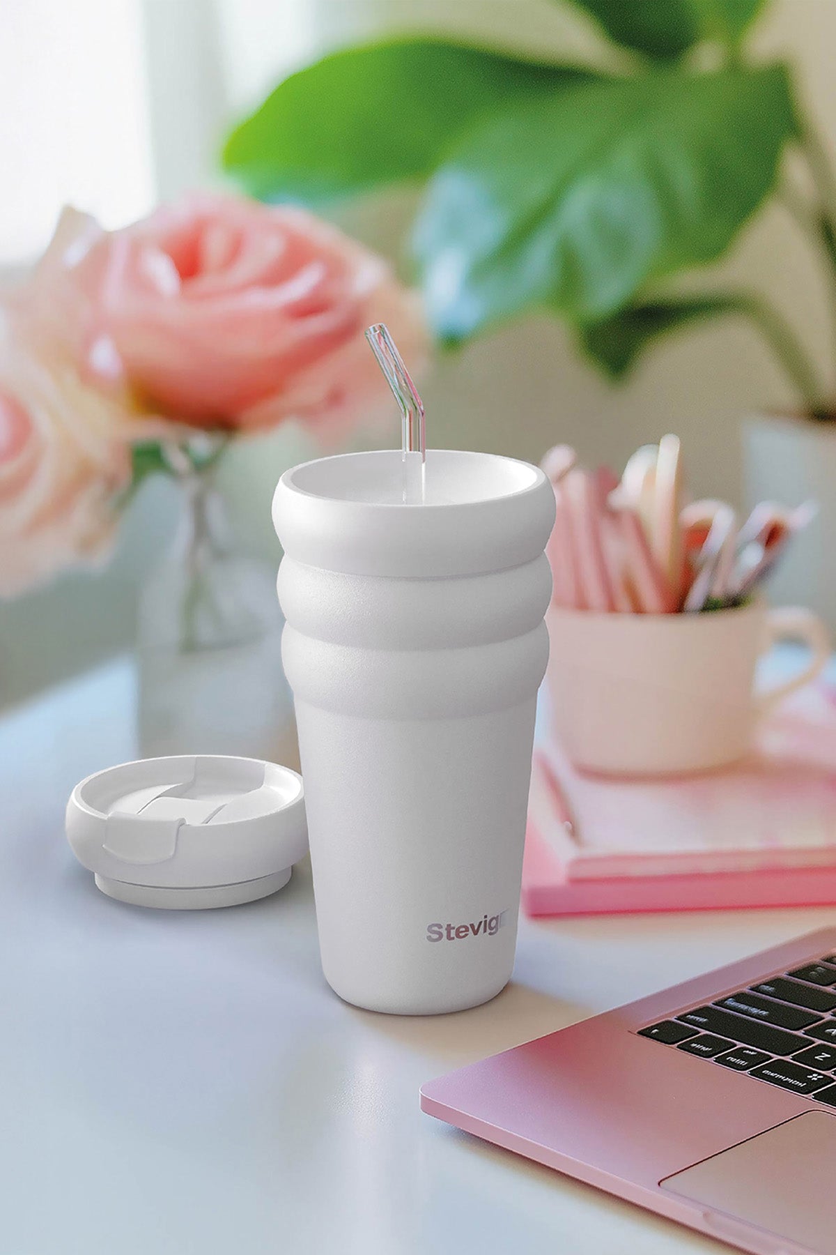 3 BUBBLE | White Stone | 600 ML