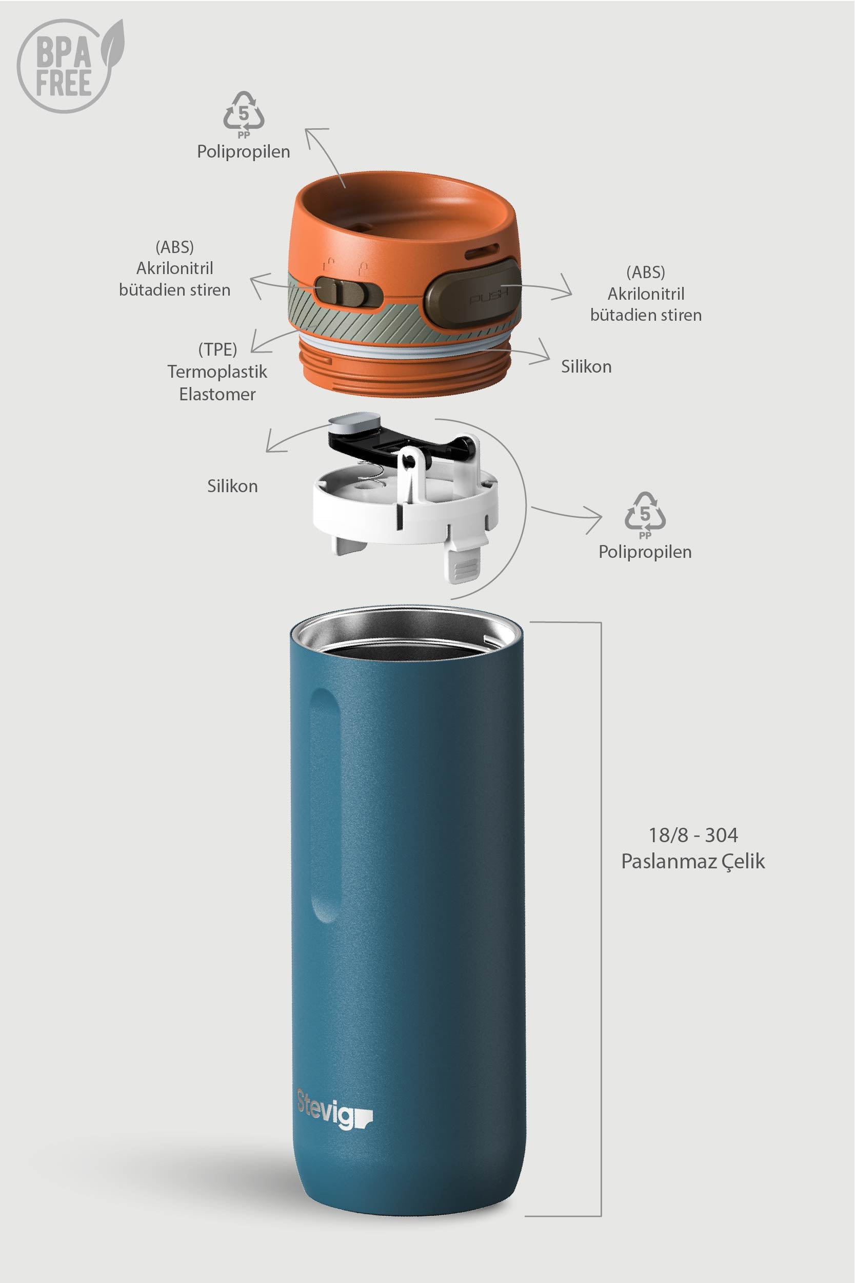 4 ACTION | Ink Blue | 500 ML