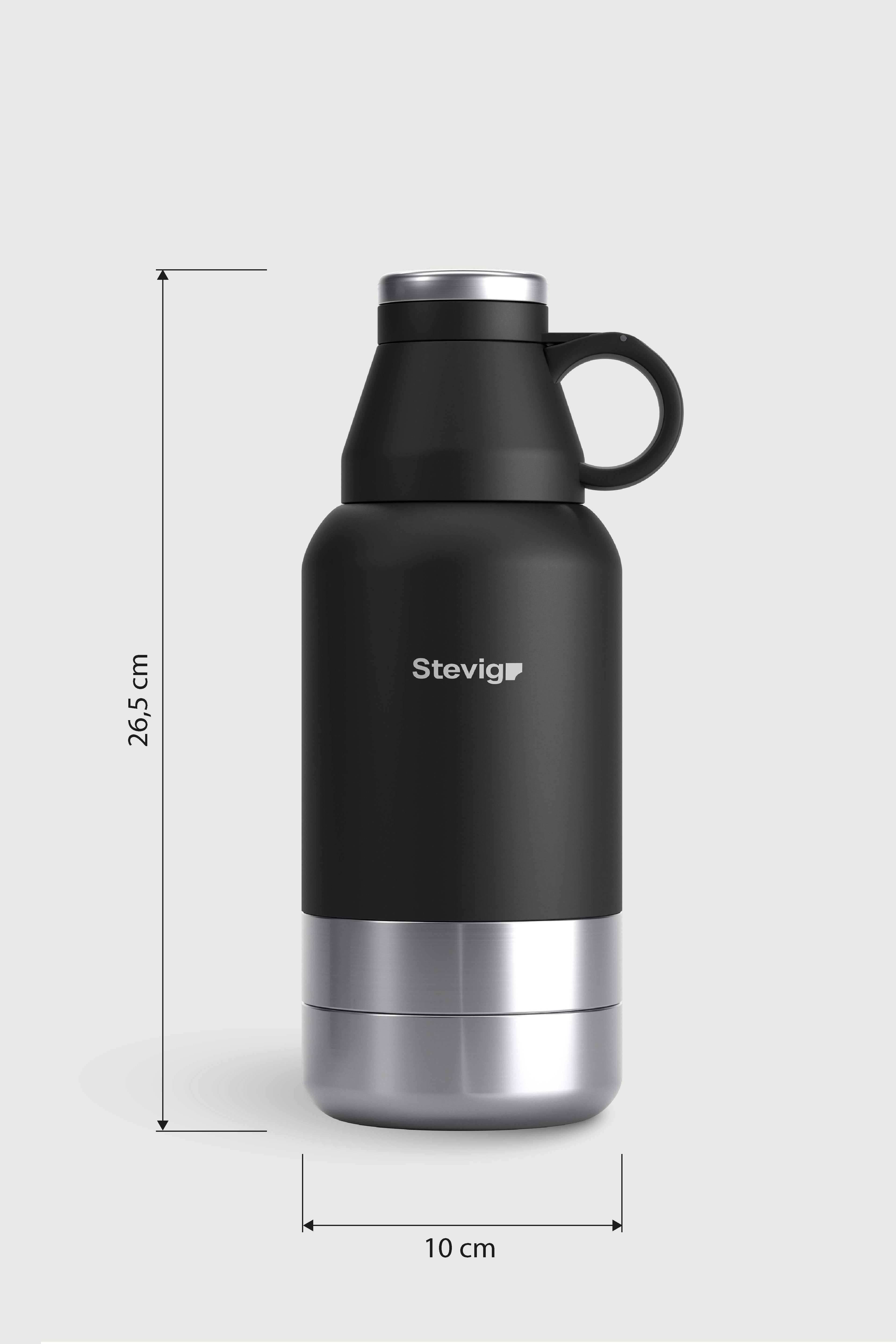 4 MULTICUP | Black | 900 ML