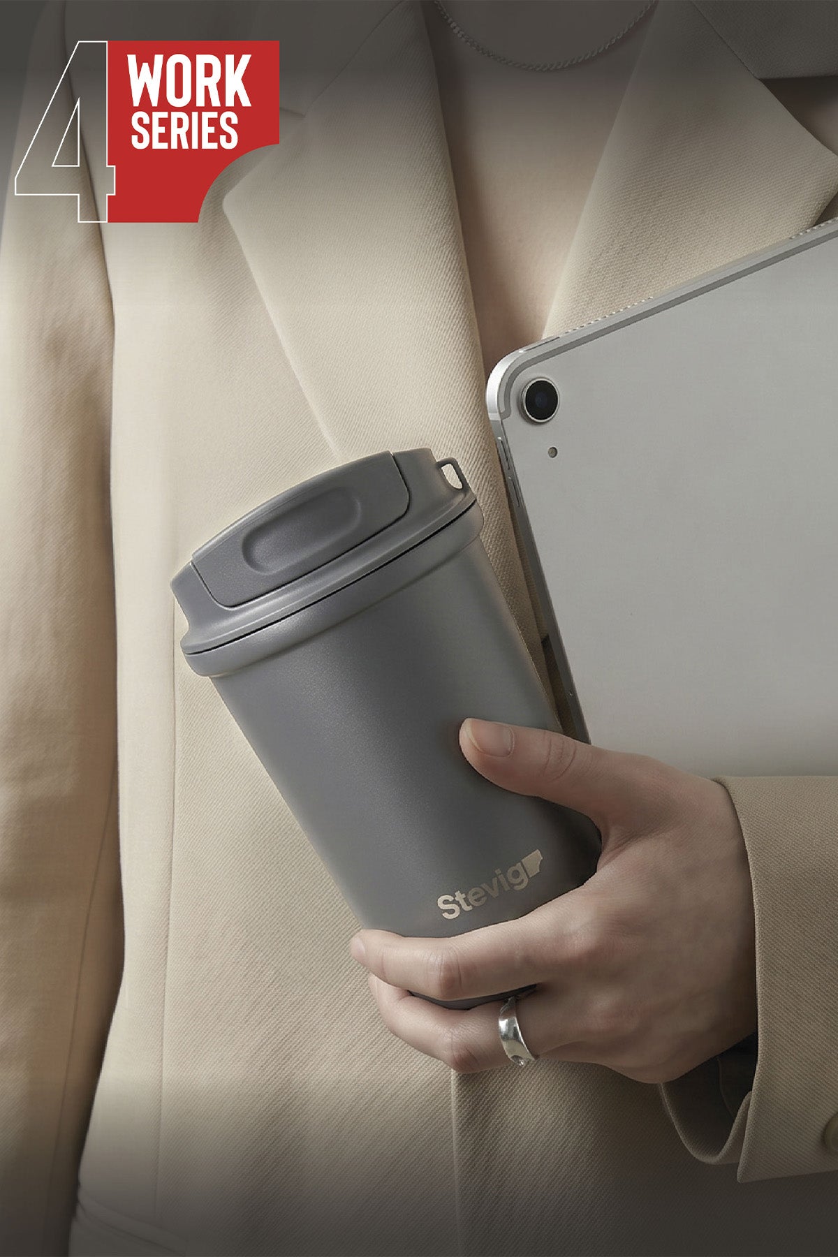 4 WORK | Grey | 400 ML