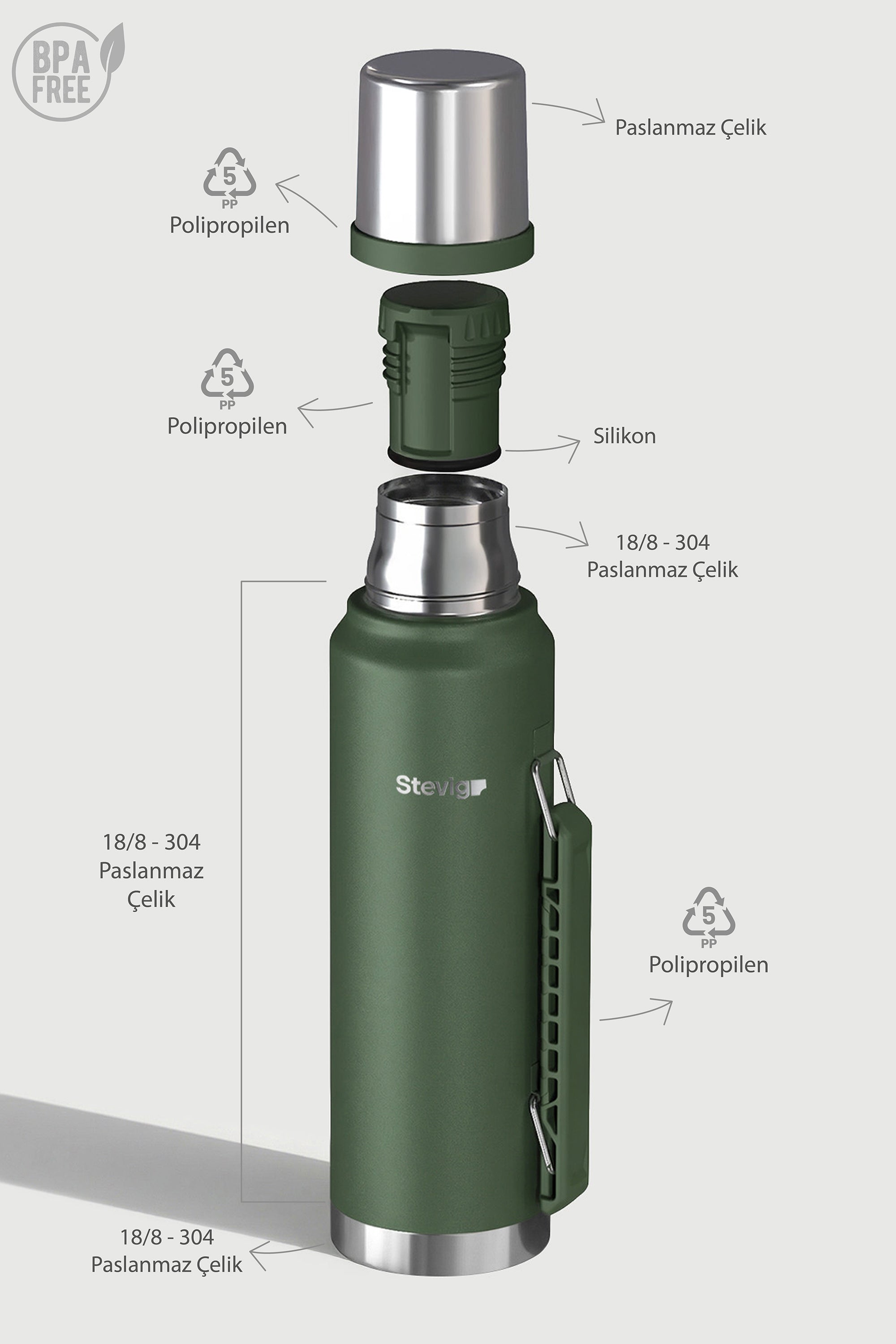 1 CAMPER | Green | 1.2 LT